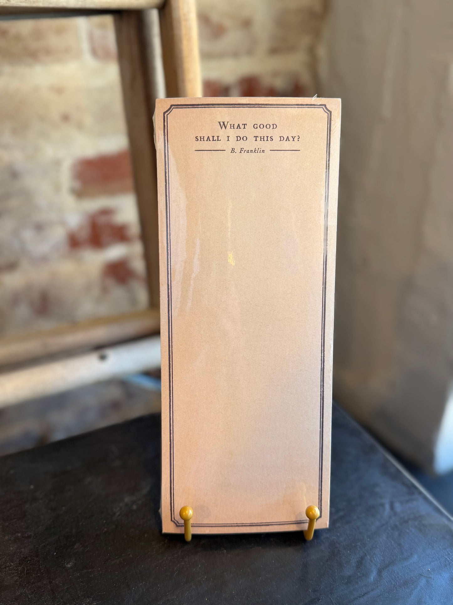 What Shall I Do With This Day Notepad