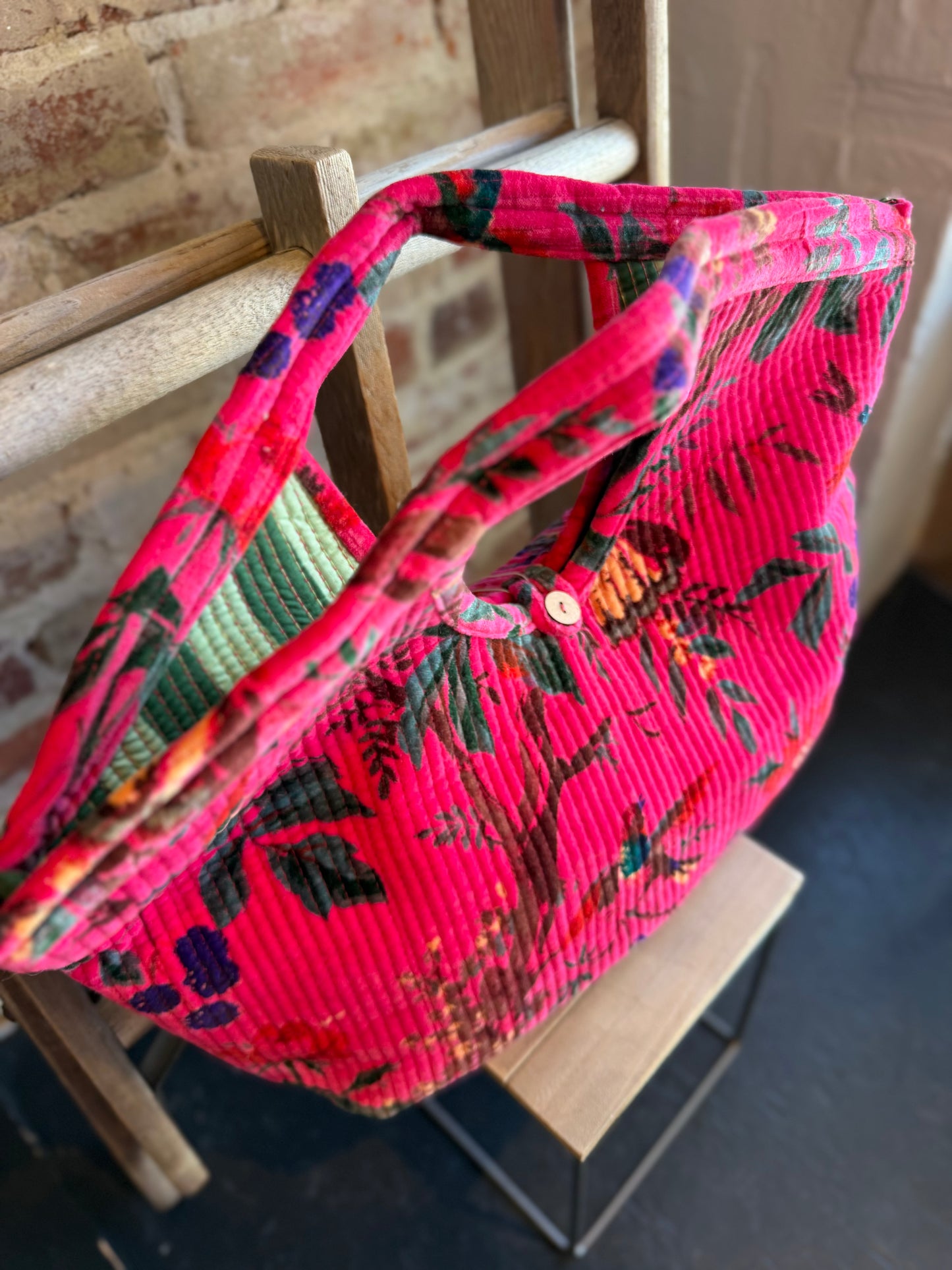 Velvet Luna Bag- Hot Pink