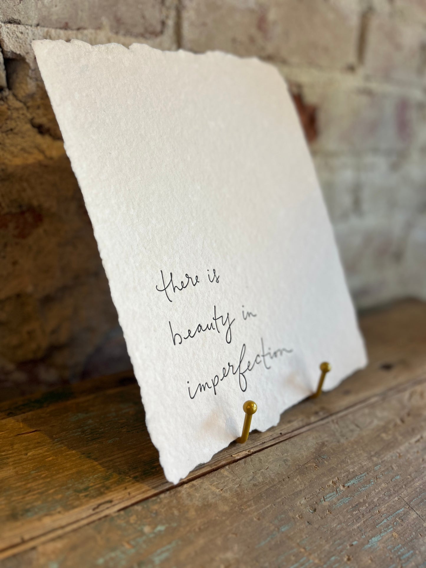 There is Beauty in Imperfection