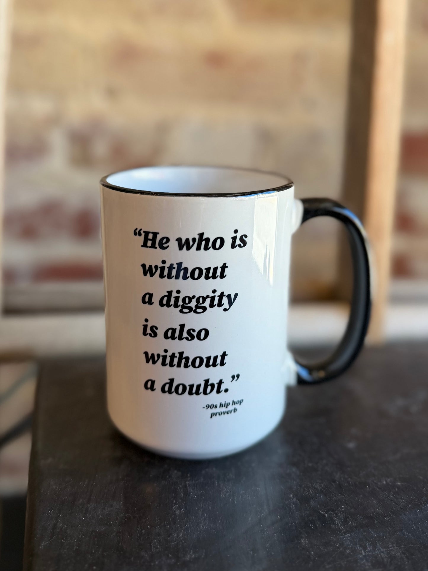 90's Hip Hop Proverb Mug