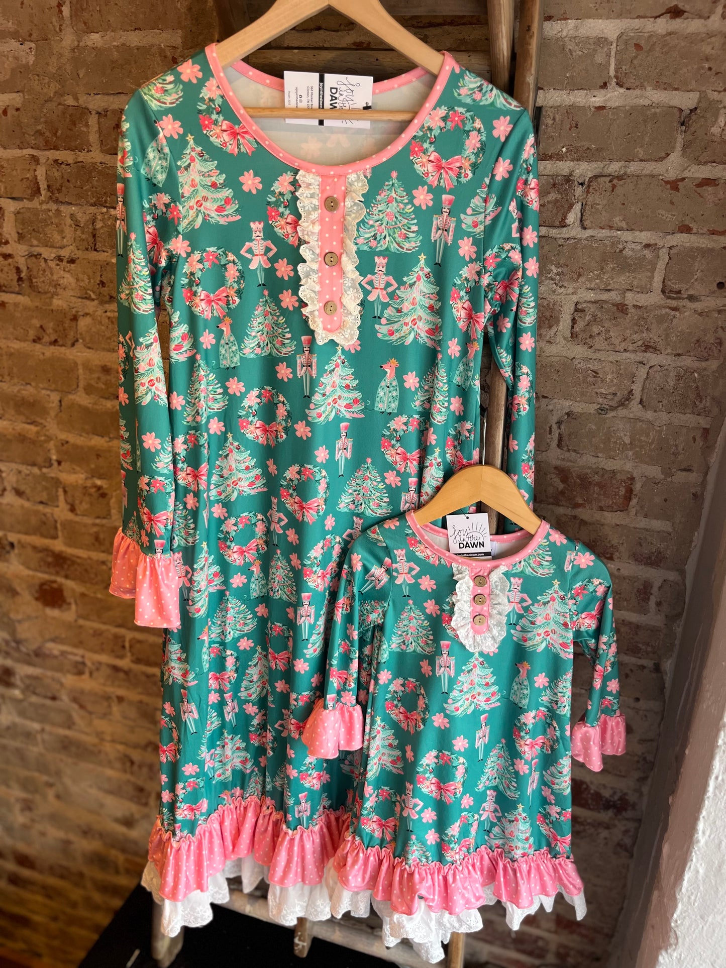 Teal Nutcracker Gown- Adult