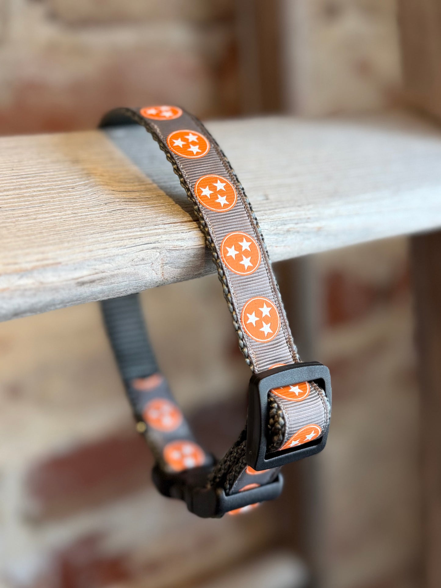 TriStar Narrow Pet Collar- Gray