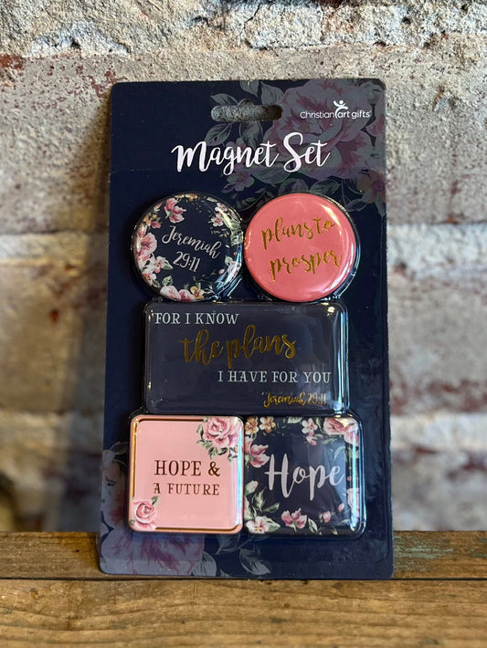 Hope & Future Magnets- Set of 5
