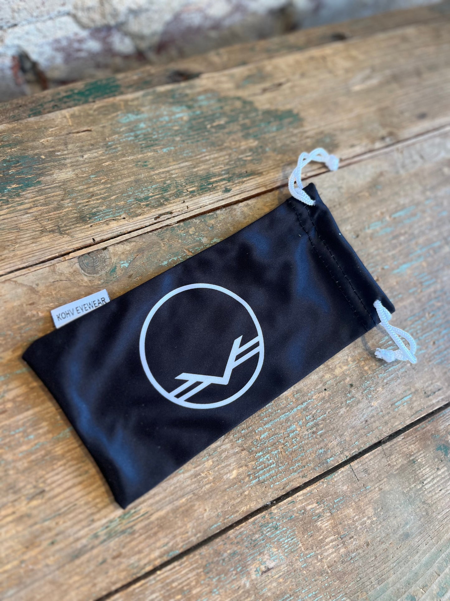 Kohv Protective Microfiber Sunglasses Pouch- Black