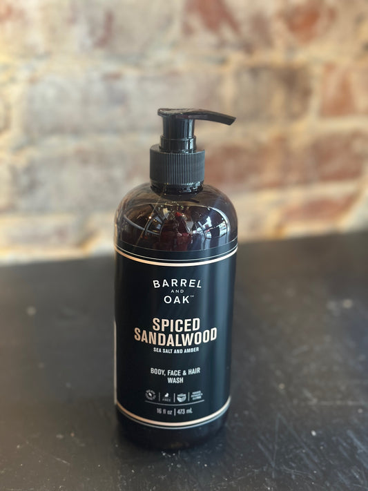 Spiced Sandalwood All-In-One Wash