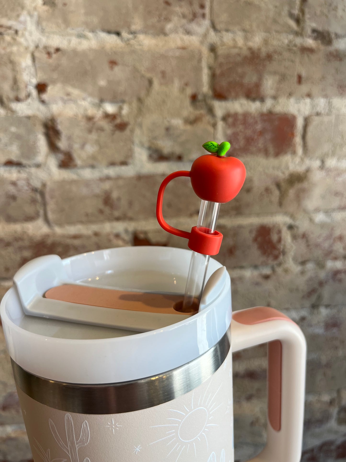 Apple Straw Cover