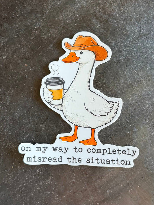 Silly Goose Sticker