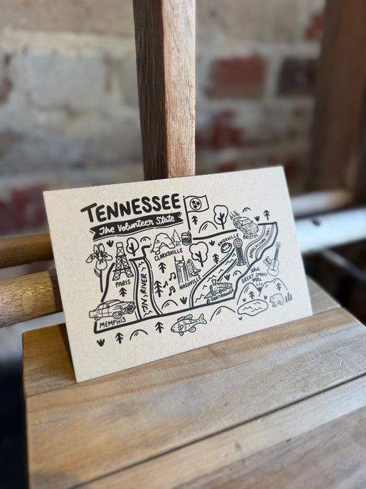 TN Volunteer Postcard