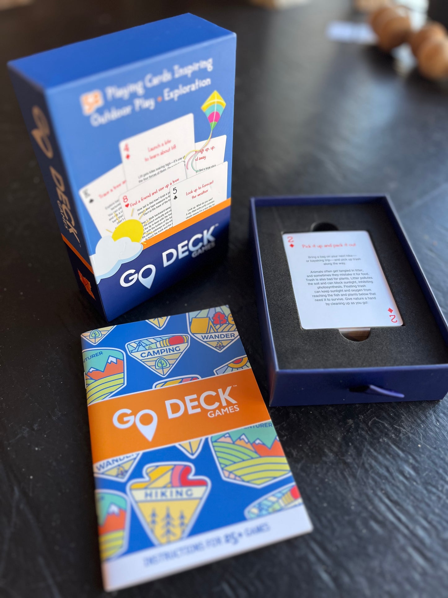 Outdoor Activity Playing Cards - Go Deck Knox