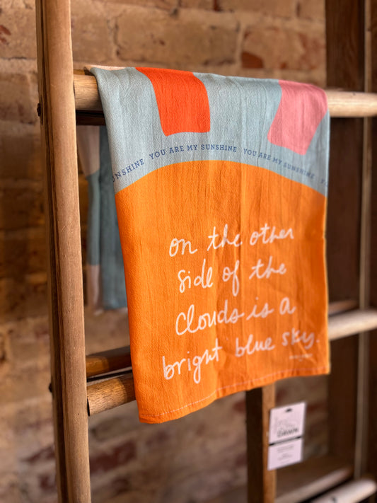 Bright Blue Skies Towel