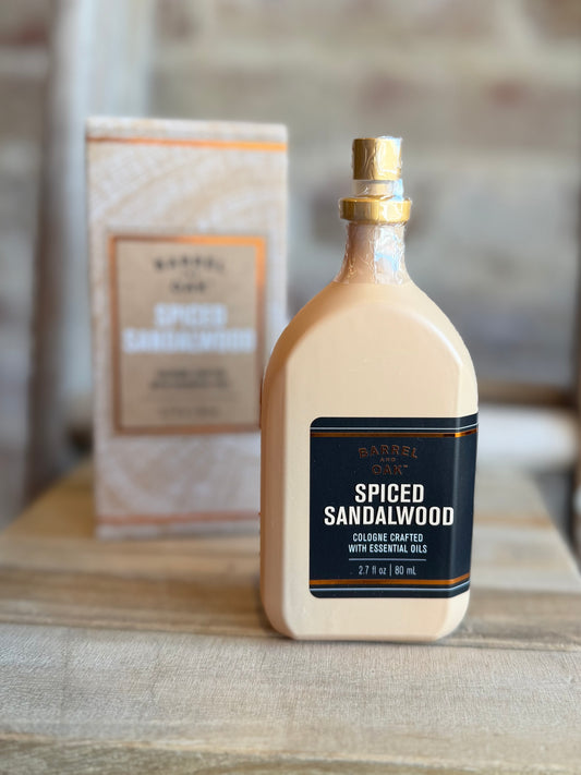 Spiced Sandalwood Cologne