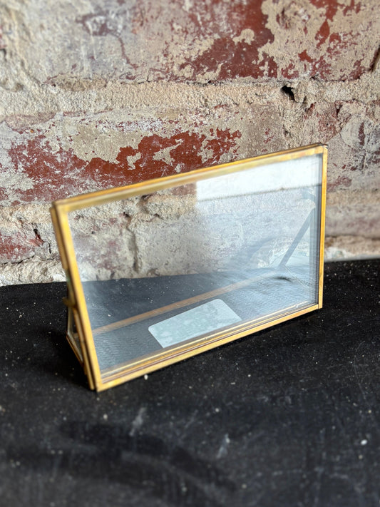 Horizontal Brass Standing Frame - 4x6