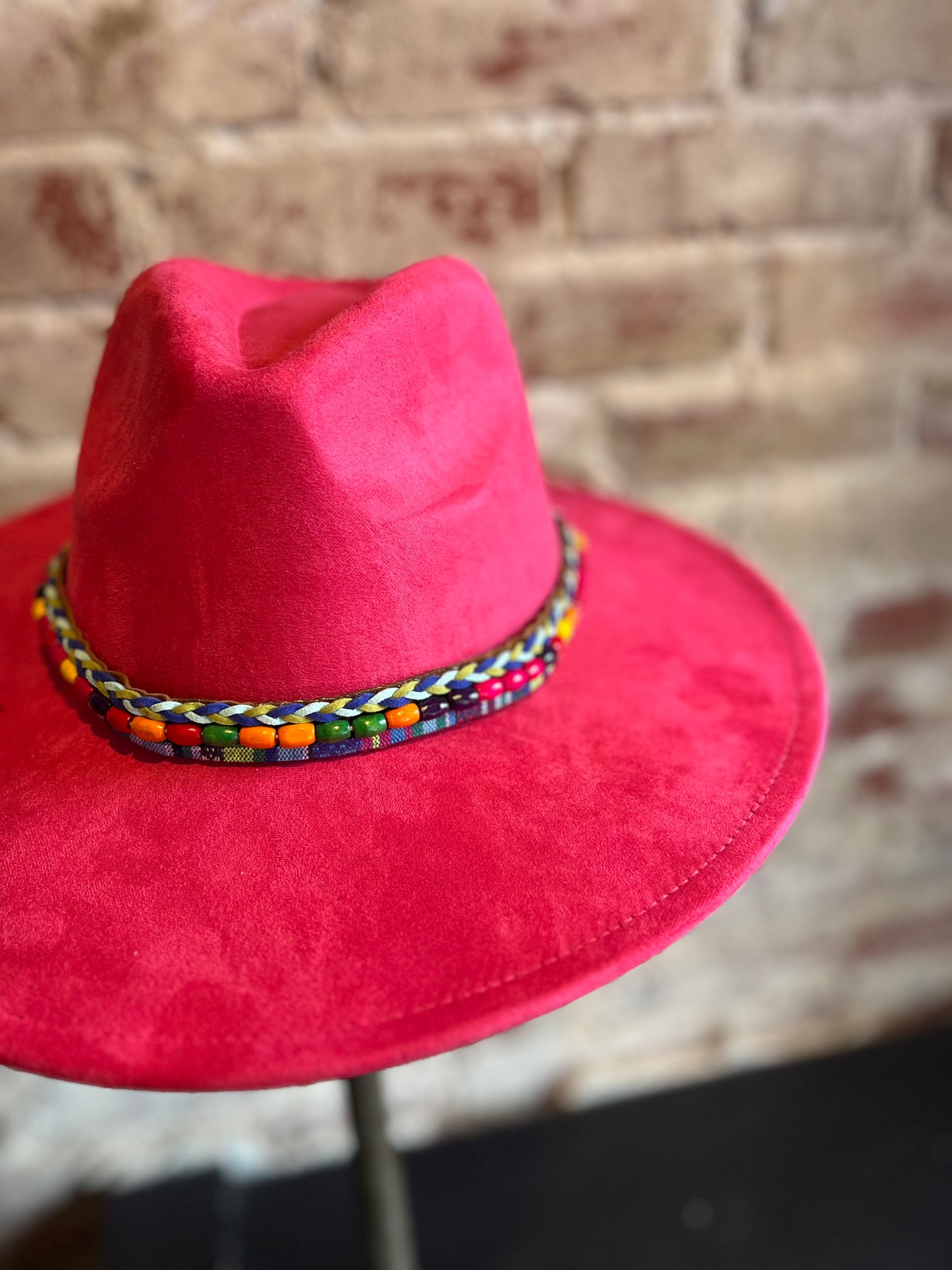 Boho Beaded Hat Band