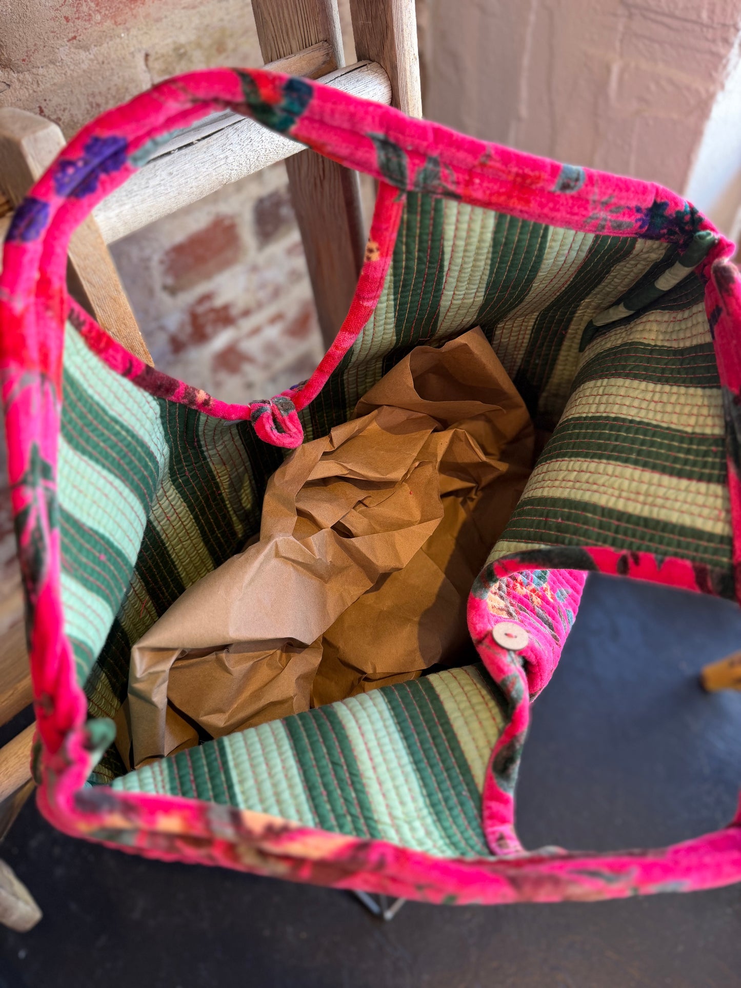 Velvet Luna Bag- Hot Pink