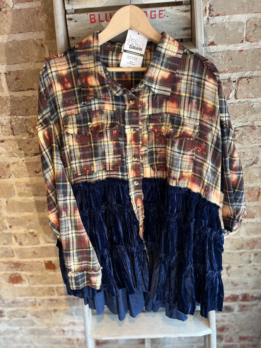 Velvet & Flannel Top