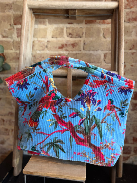 Velvet Luna Bag- Blue
