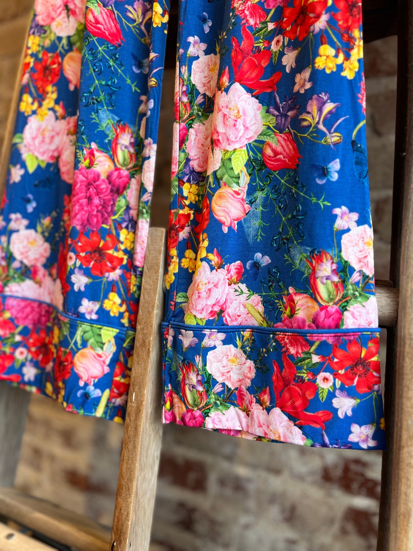 Floral Bamboo Pajamas- Adult