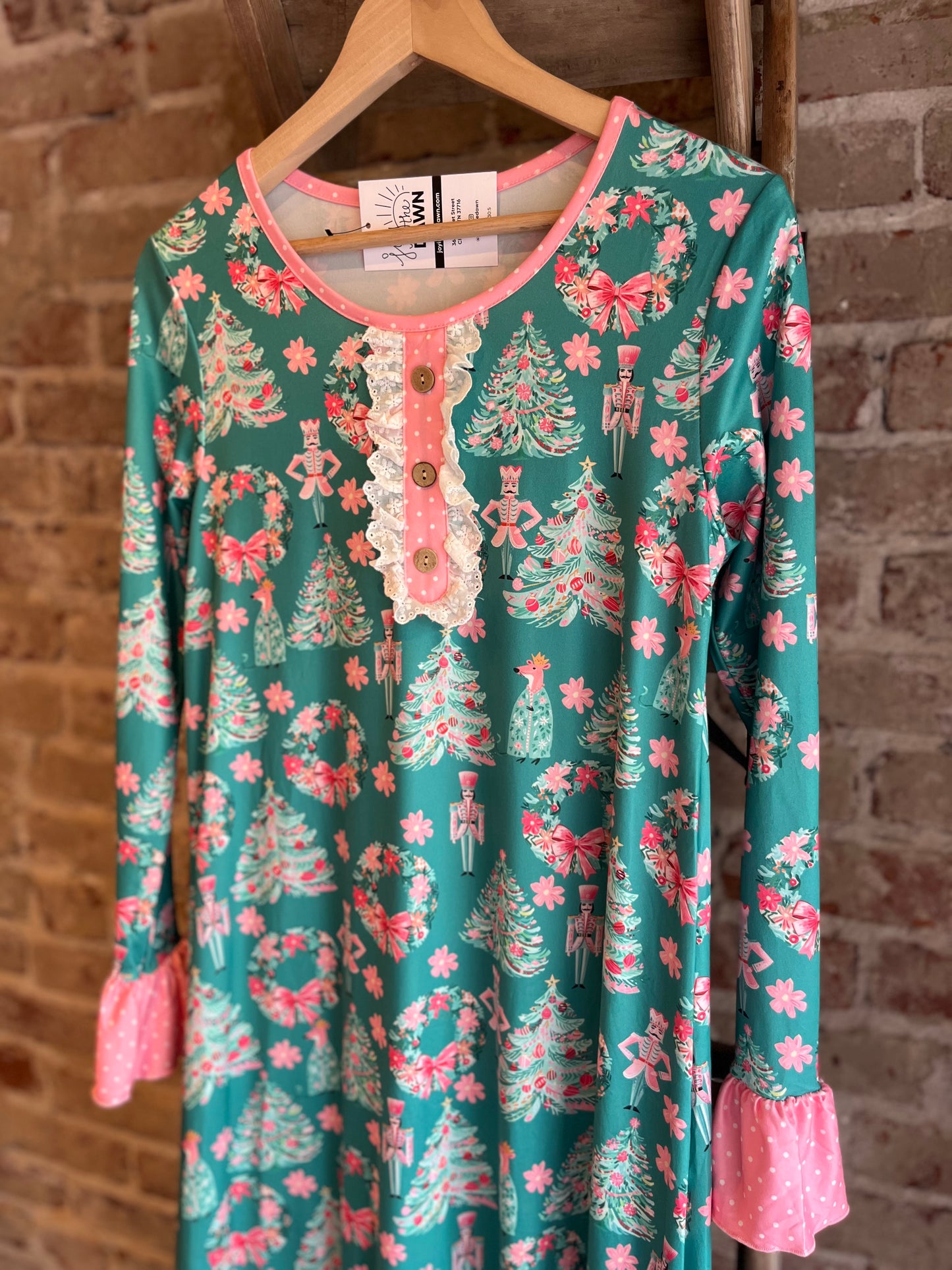 Teal Nutcracker Gown- Adult