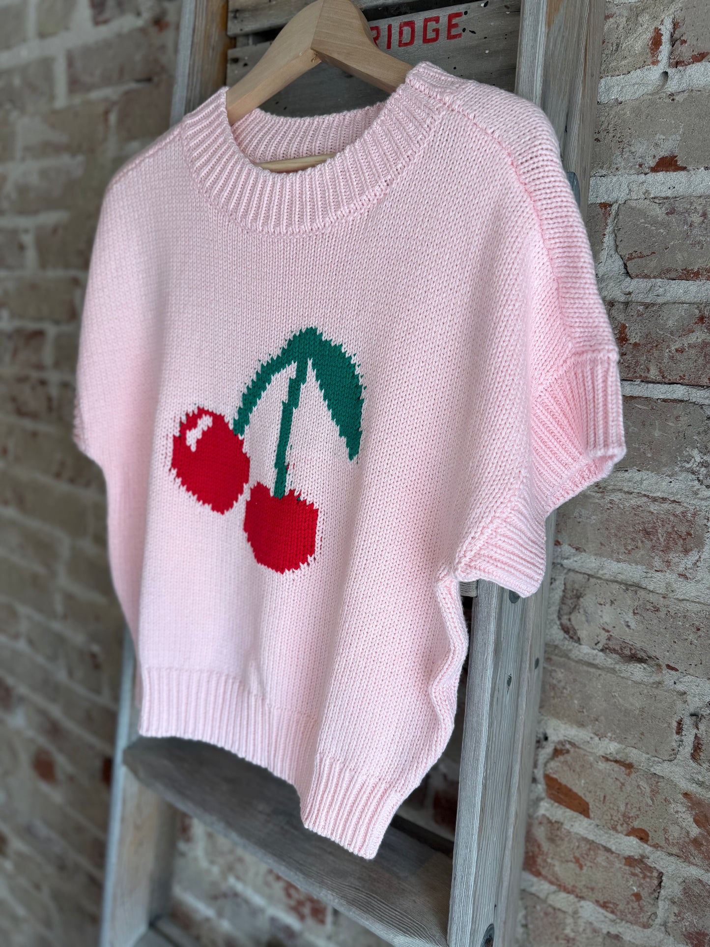 Freshly Picked Pink Sweater