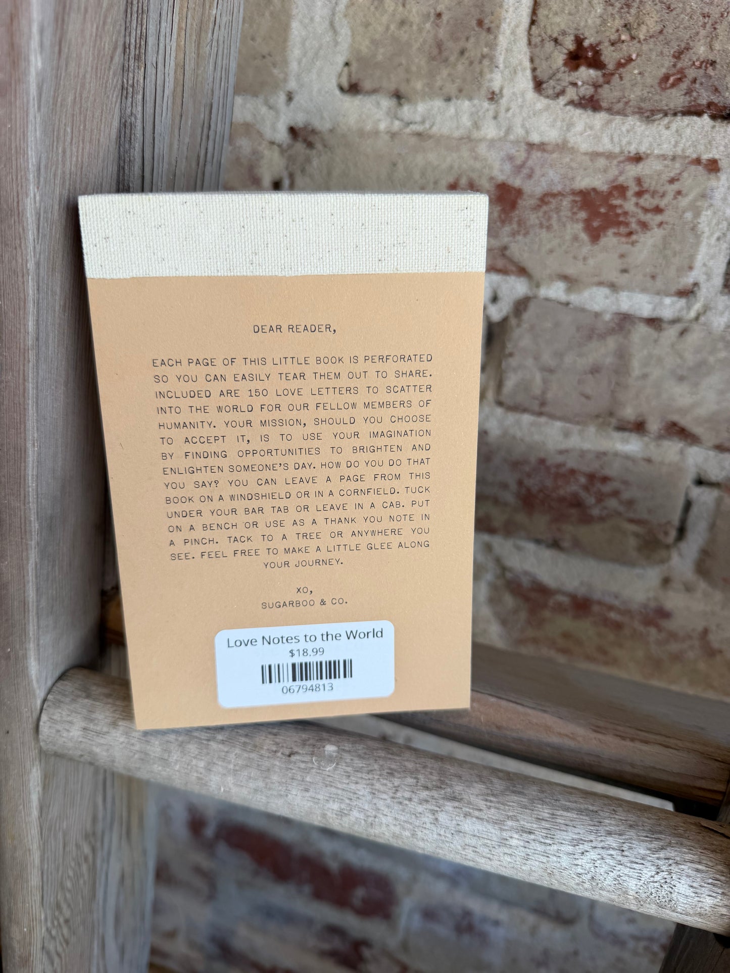 Love Notes to the World