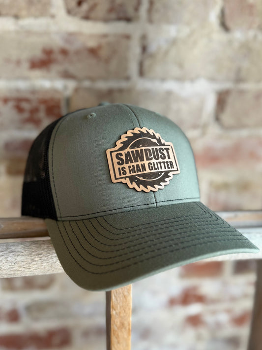 Sawdust Hat - Green/Black
