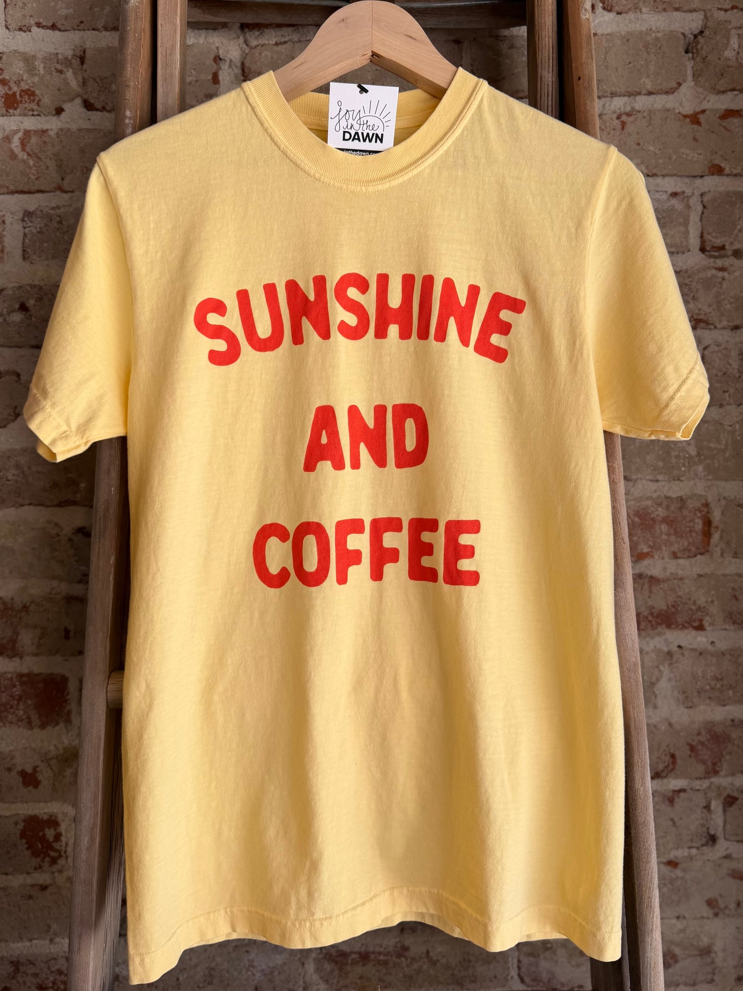 Sunshine + Coffee Tee