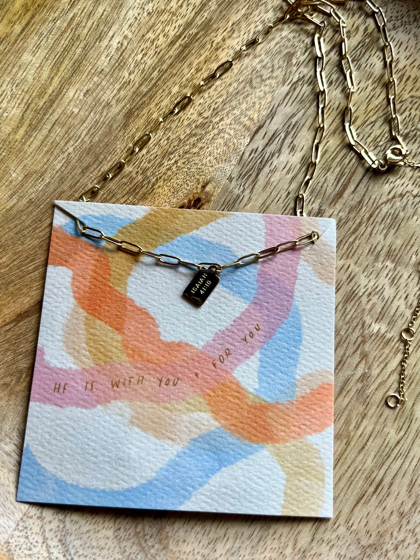 With You Tag Necklace