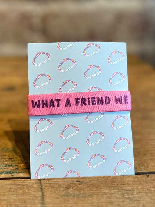 What A Friend Stretchy Bracelet - Kids