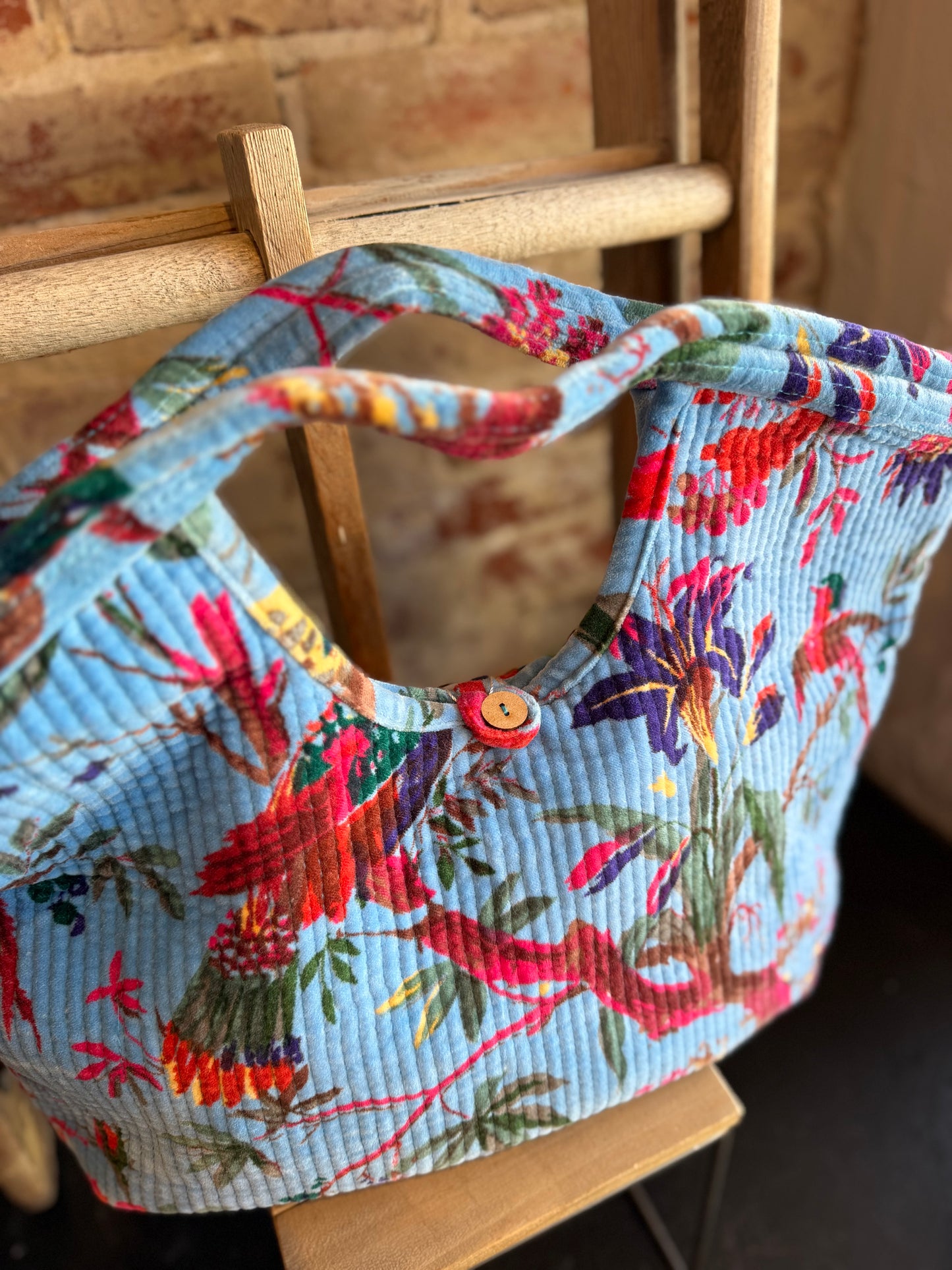 Velvet Luna Bag- Blue
