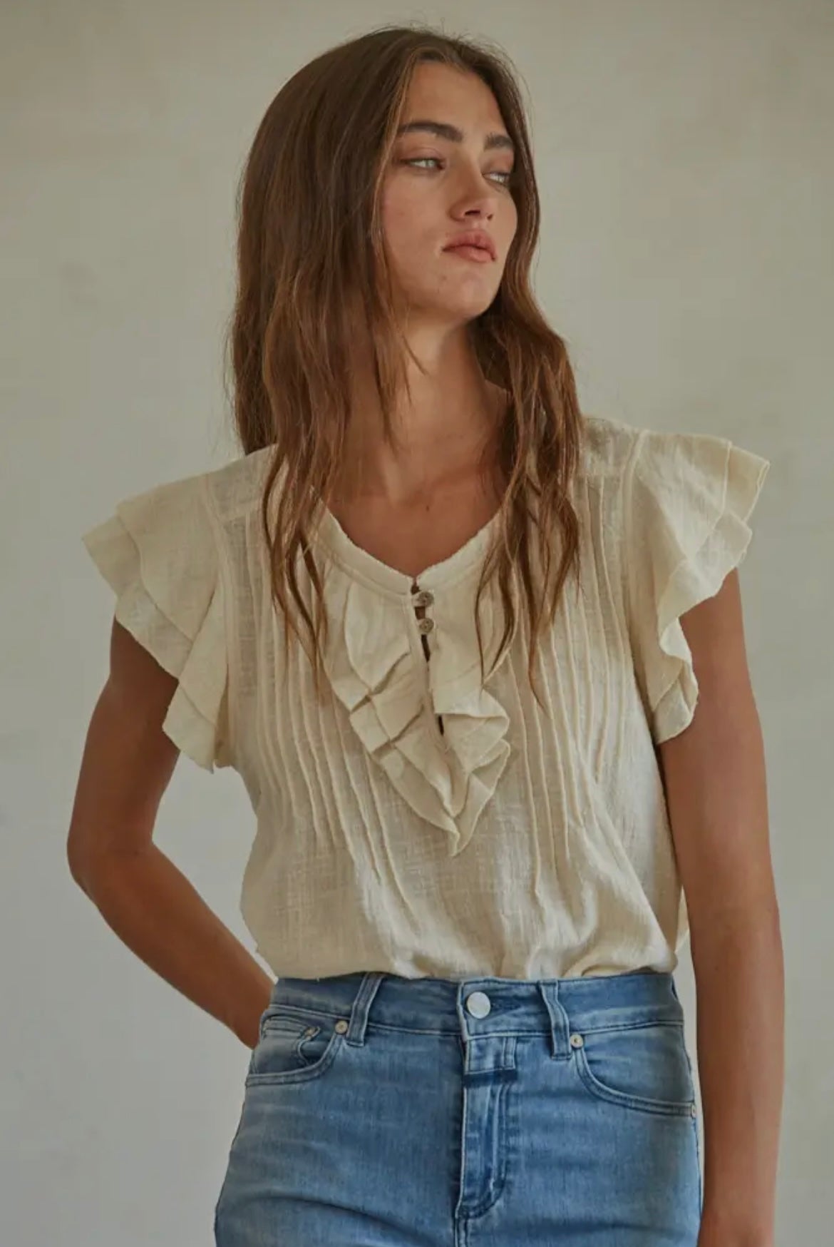 Woven Cotton Blouse