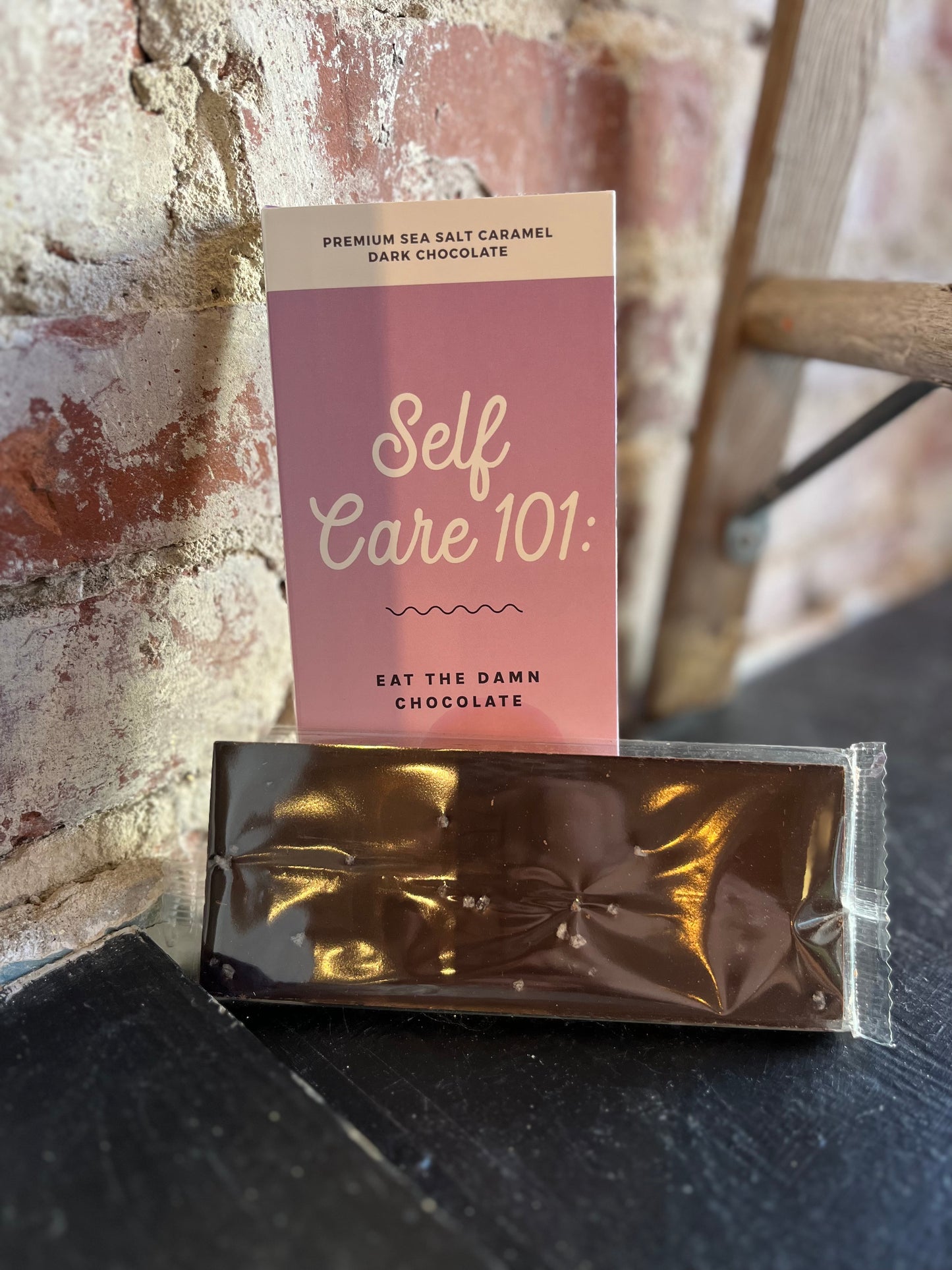 Self Care 101 Chocolate Greeting Card