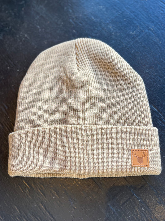 Camel Knit Beanie- Men