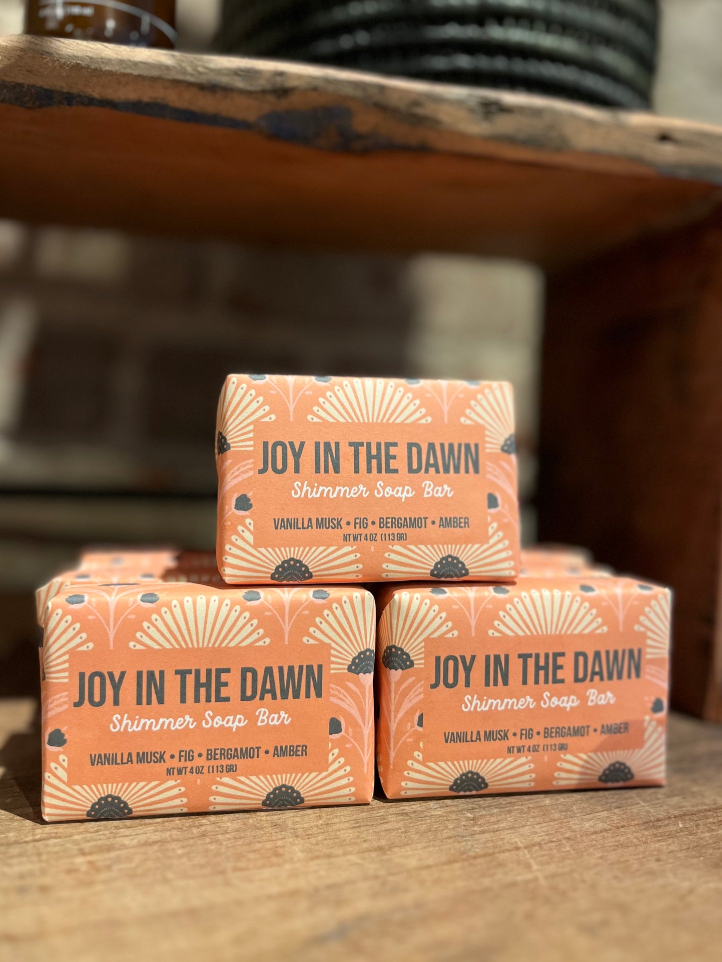 Joy in the Dawn Shimmer Soap Bar