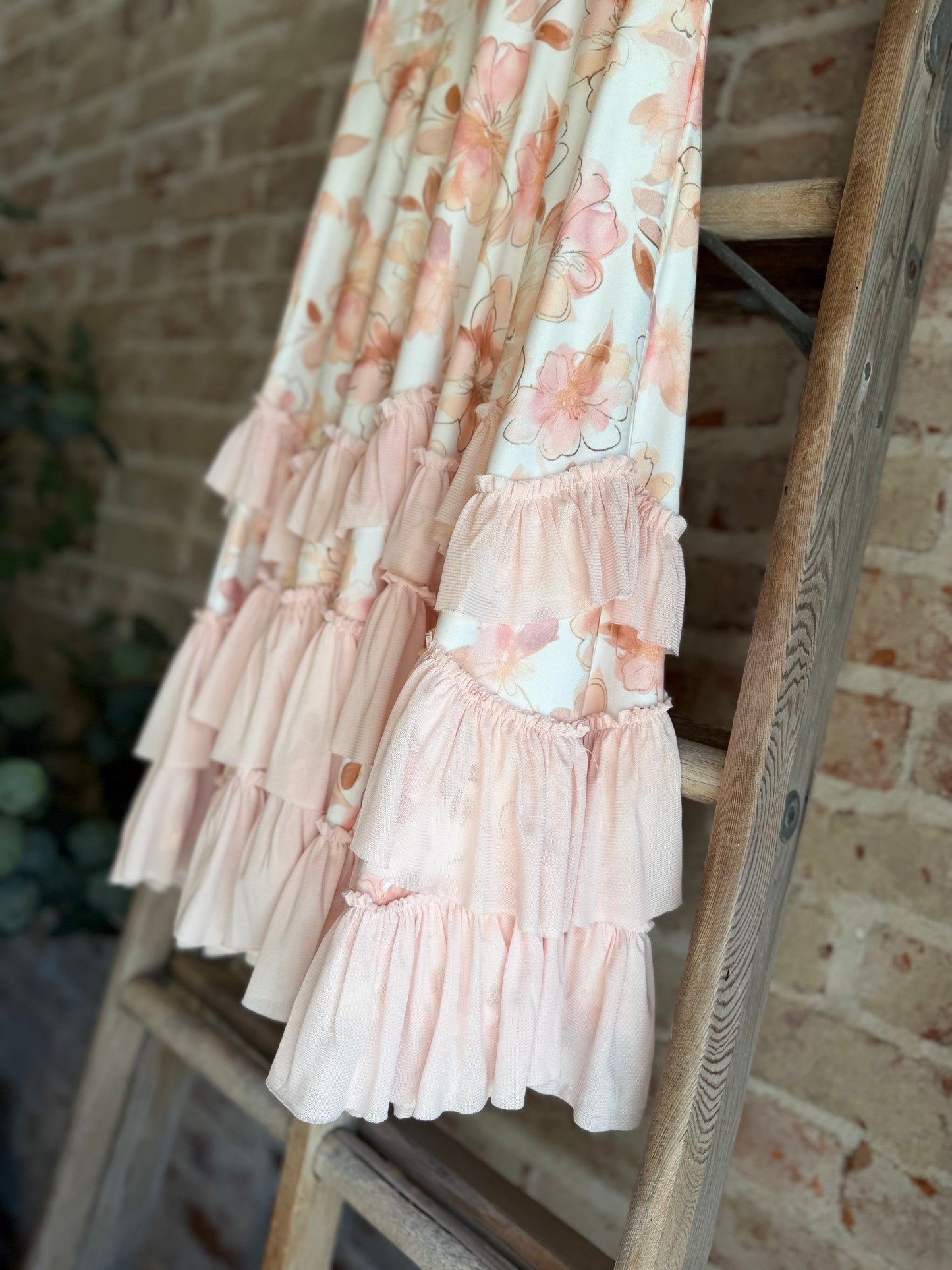 Blush Floral Dress - Toddler/Kids