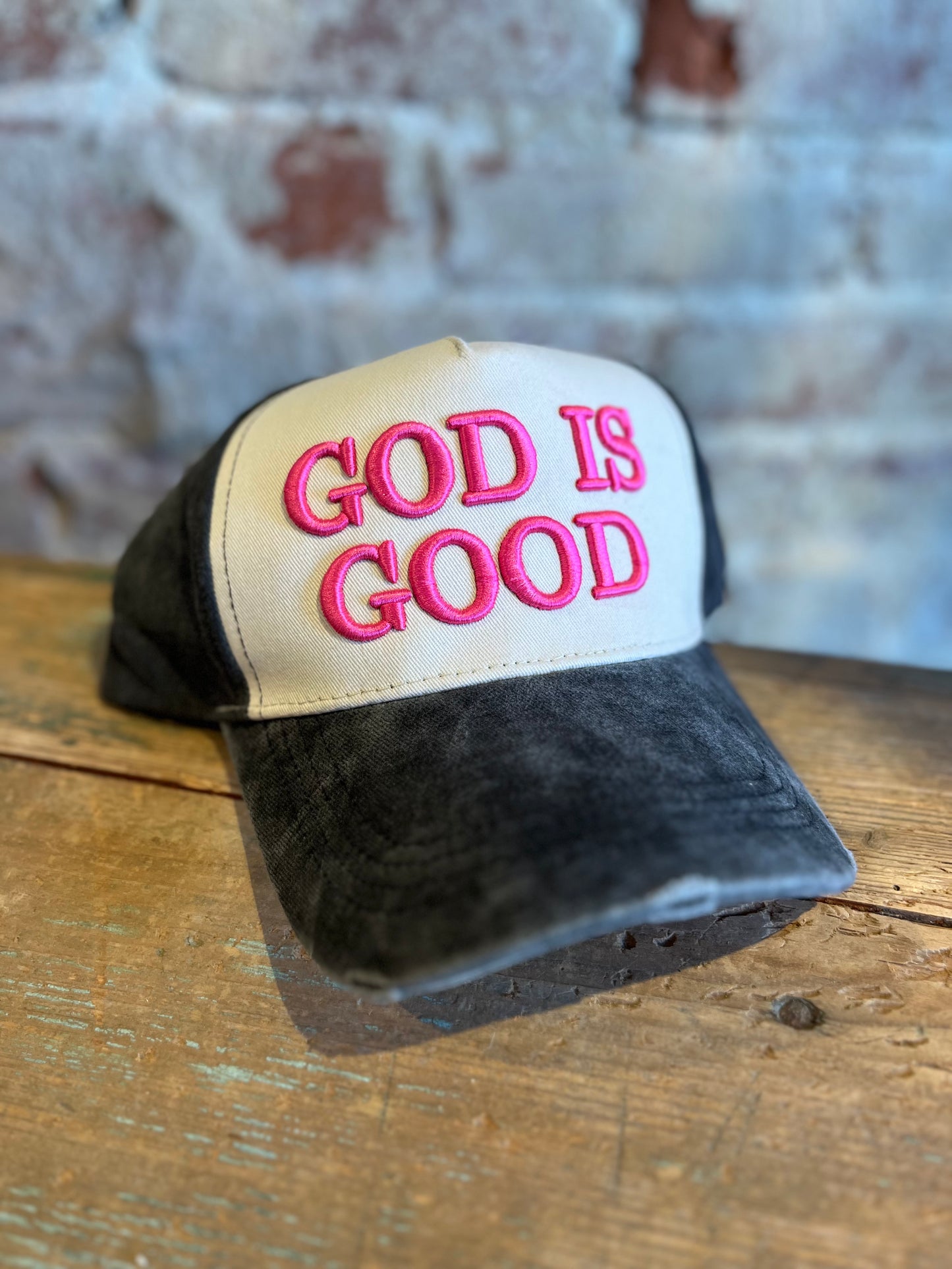 God is Good Hat - Pink