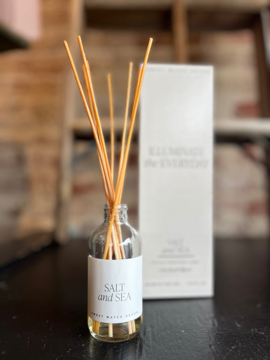 Salt and Sea Reed Diffuser-Clear