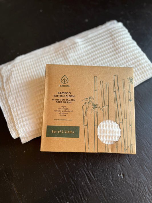 Bamboo Kitchen Cloths- Set of 3