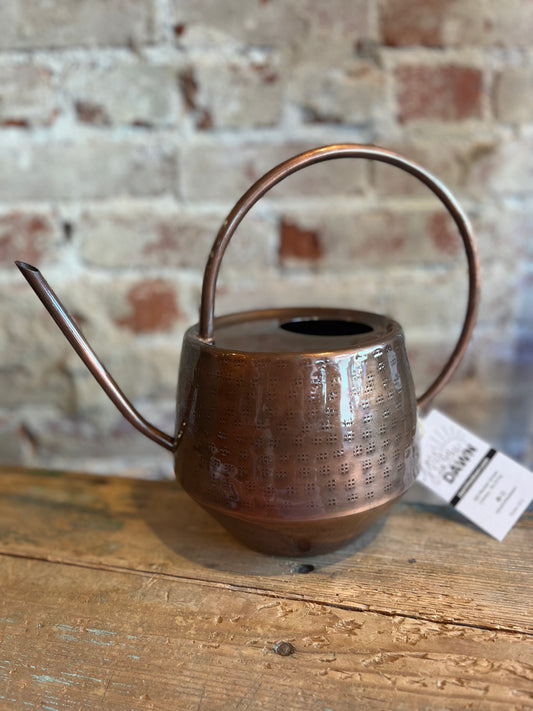 Antiqued Copper Watering Can