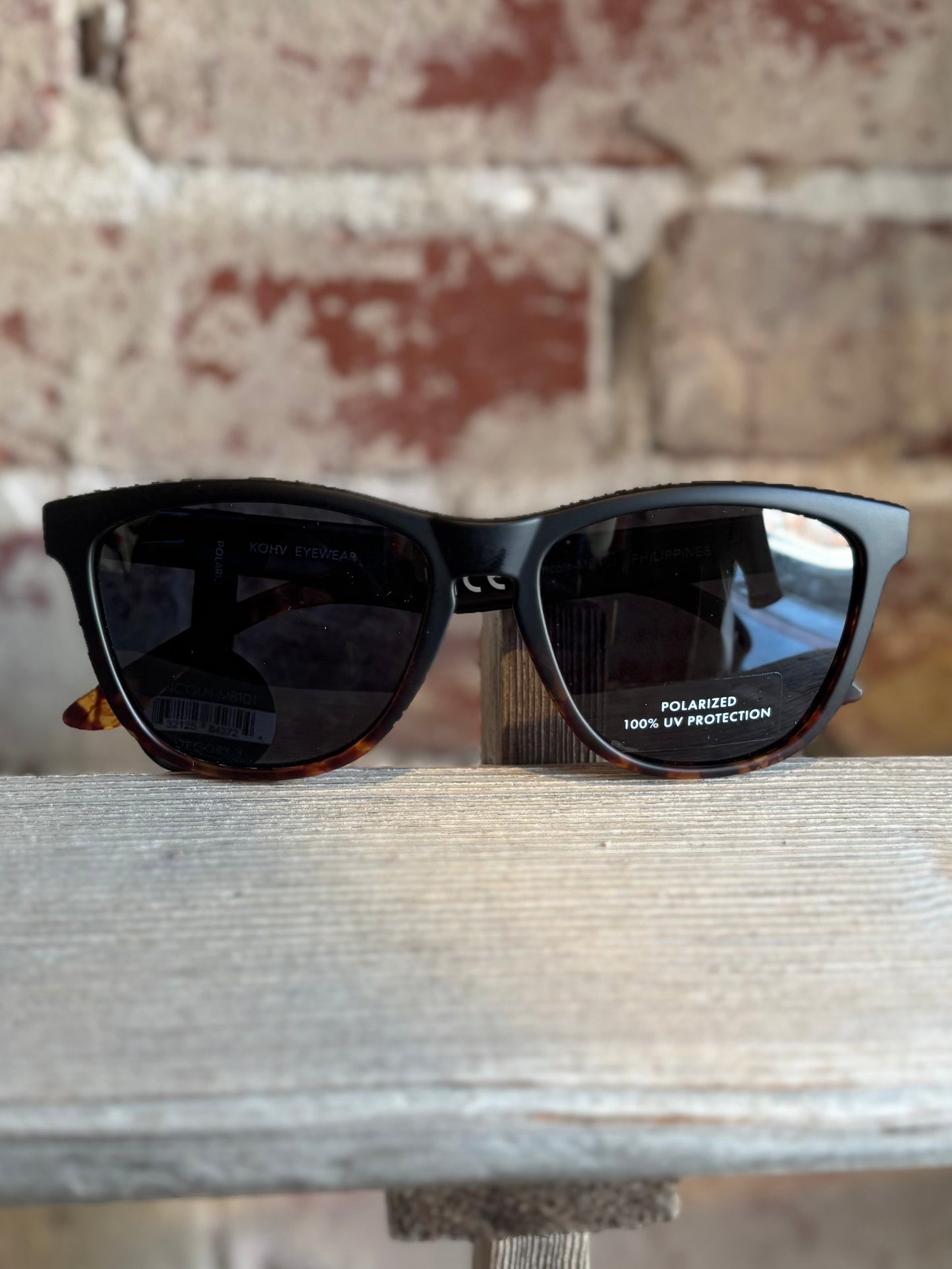 Lincoln Midnight Fade Square Sunglasses