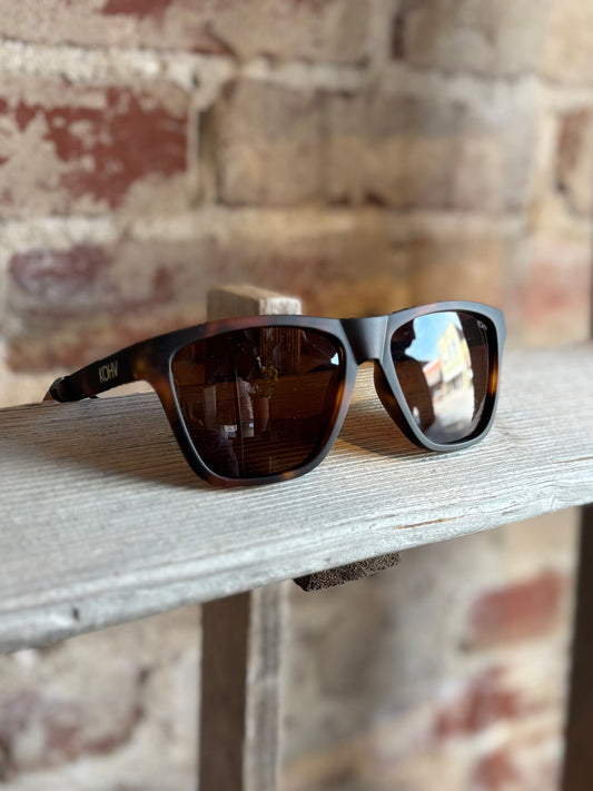 Veerie Tortoise Square Sunglasses