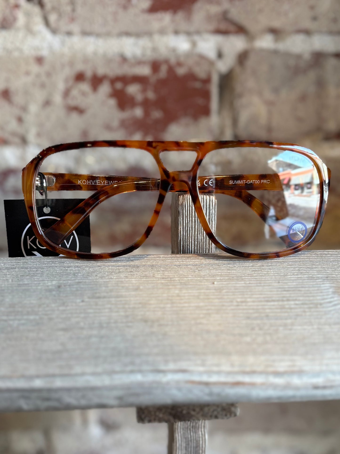 Summit Tortoise Blue Light Glasses