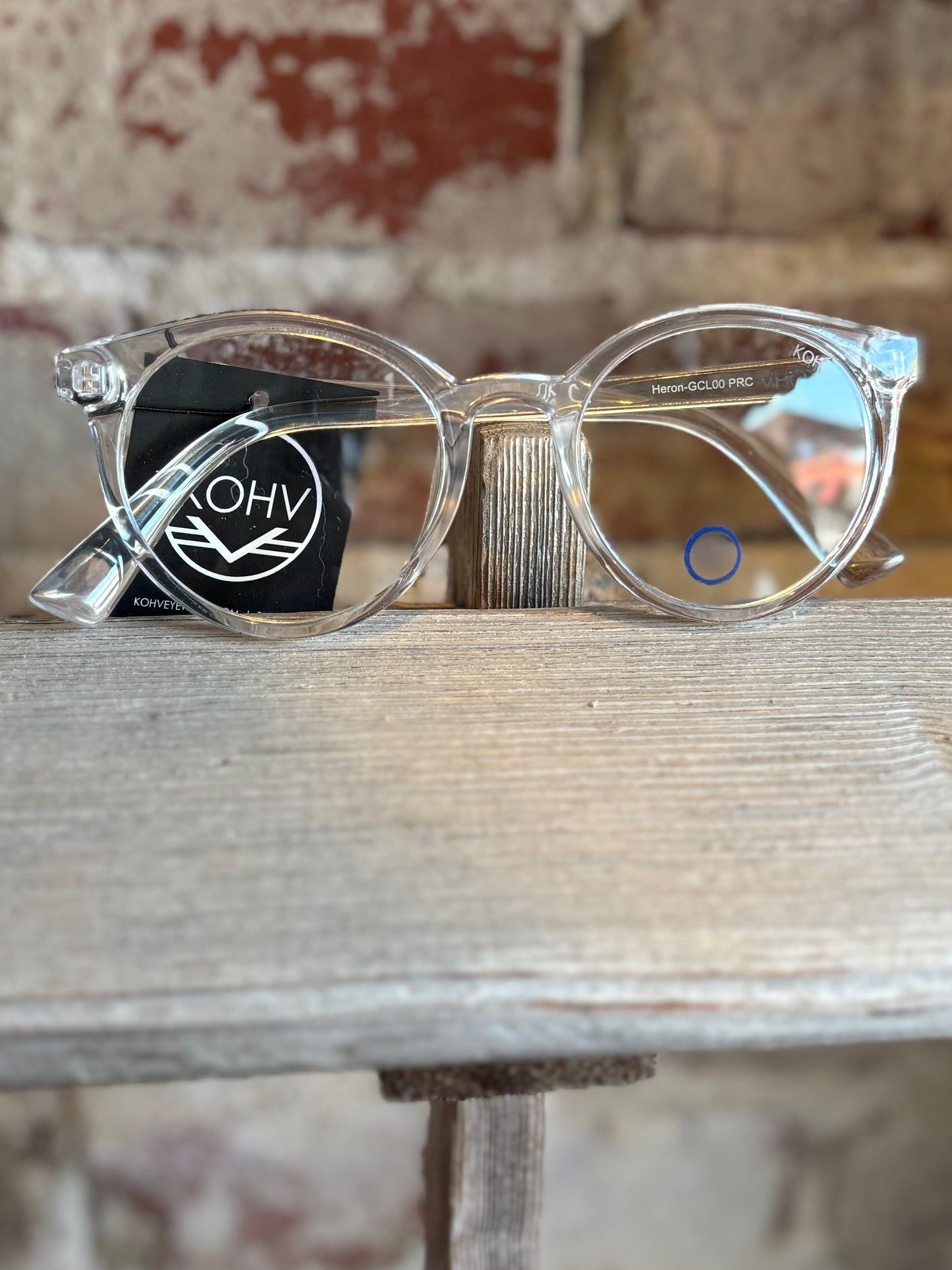 Heron Clear Blue Light Glasses