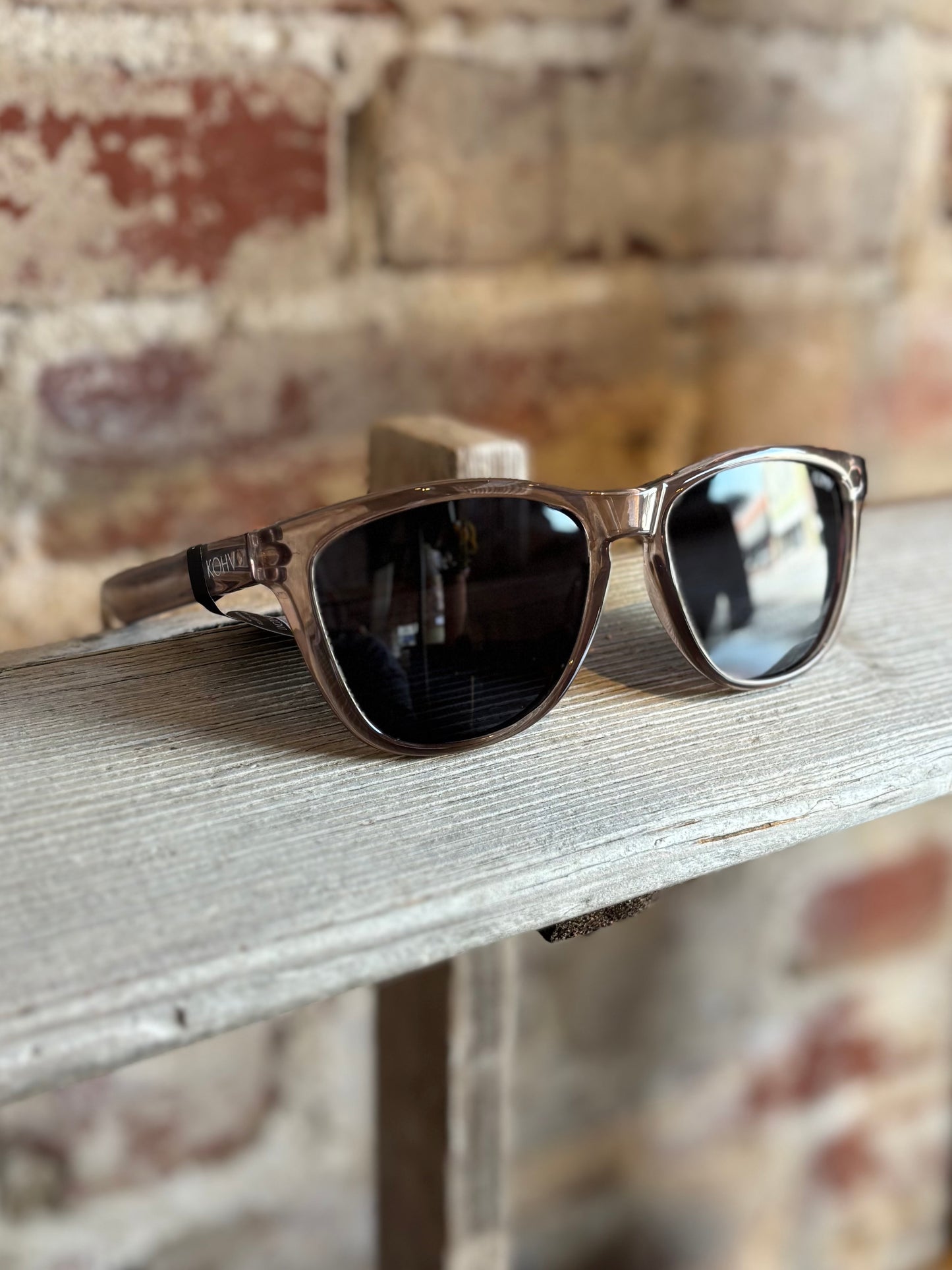 Lincoln Smoke Square Sunglasses