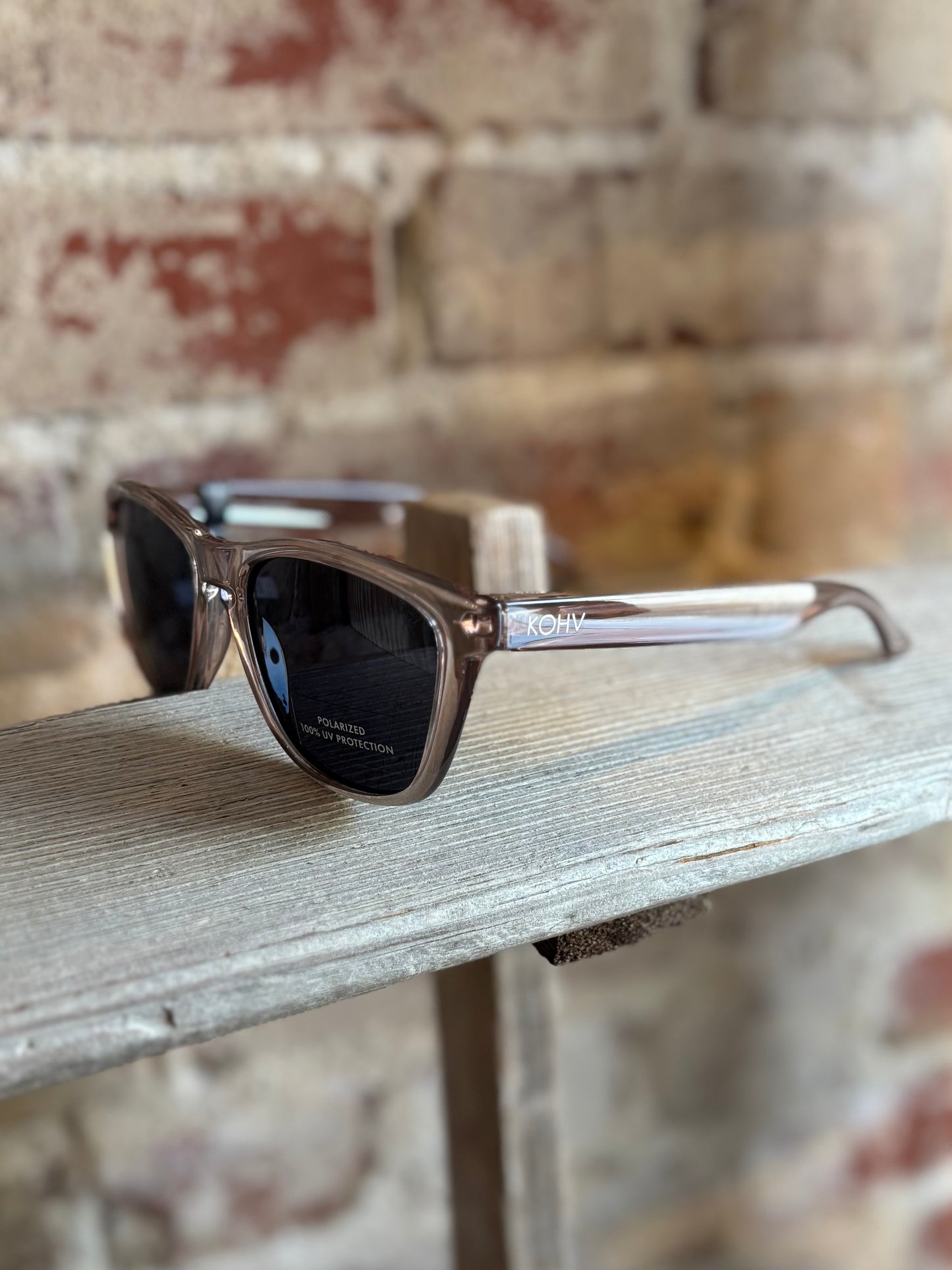 Lincoln Smoke Square Sunglasses