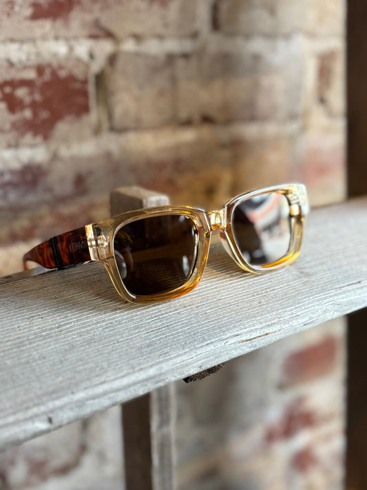 Mod Champagne Square Sunglasses