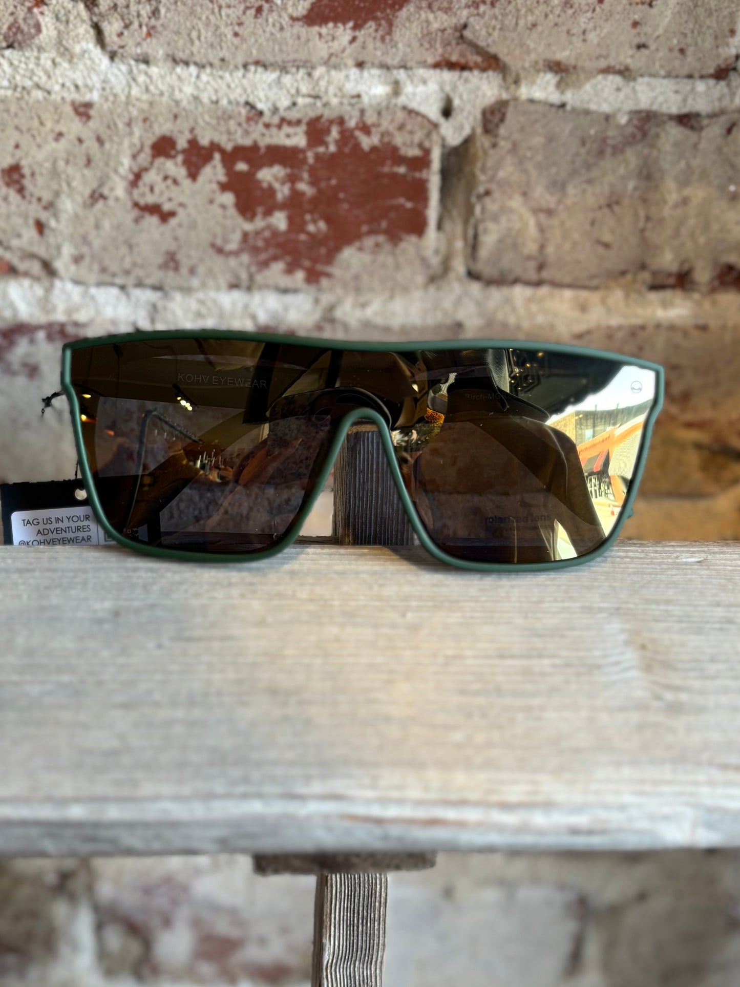 Birch Bronze Oversized Sunglasses
