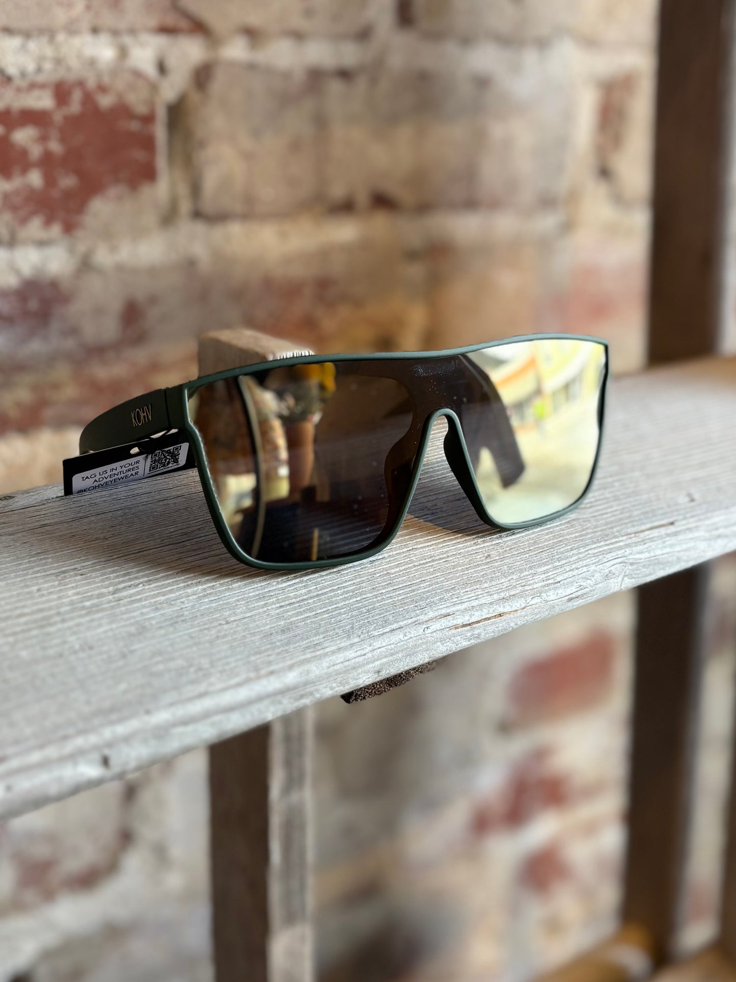 Birch Bronze Oversized Sunglasses