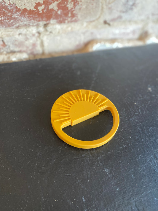 Sunburst Teether- Mustard