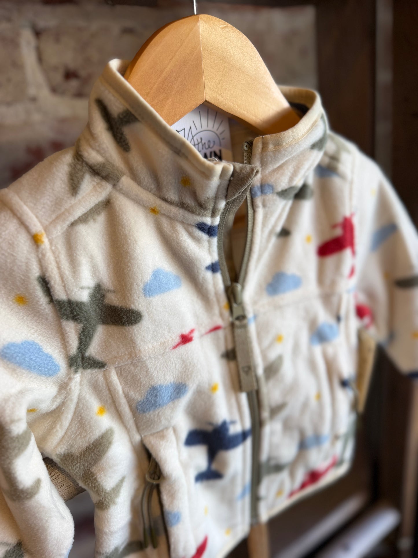 Airplane Microfleece Jacket - Baby/Toddler