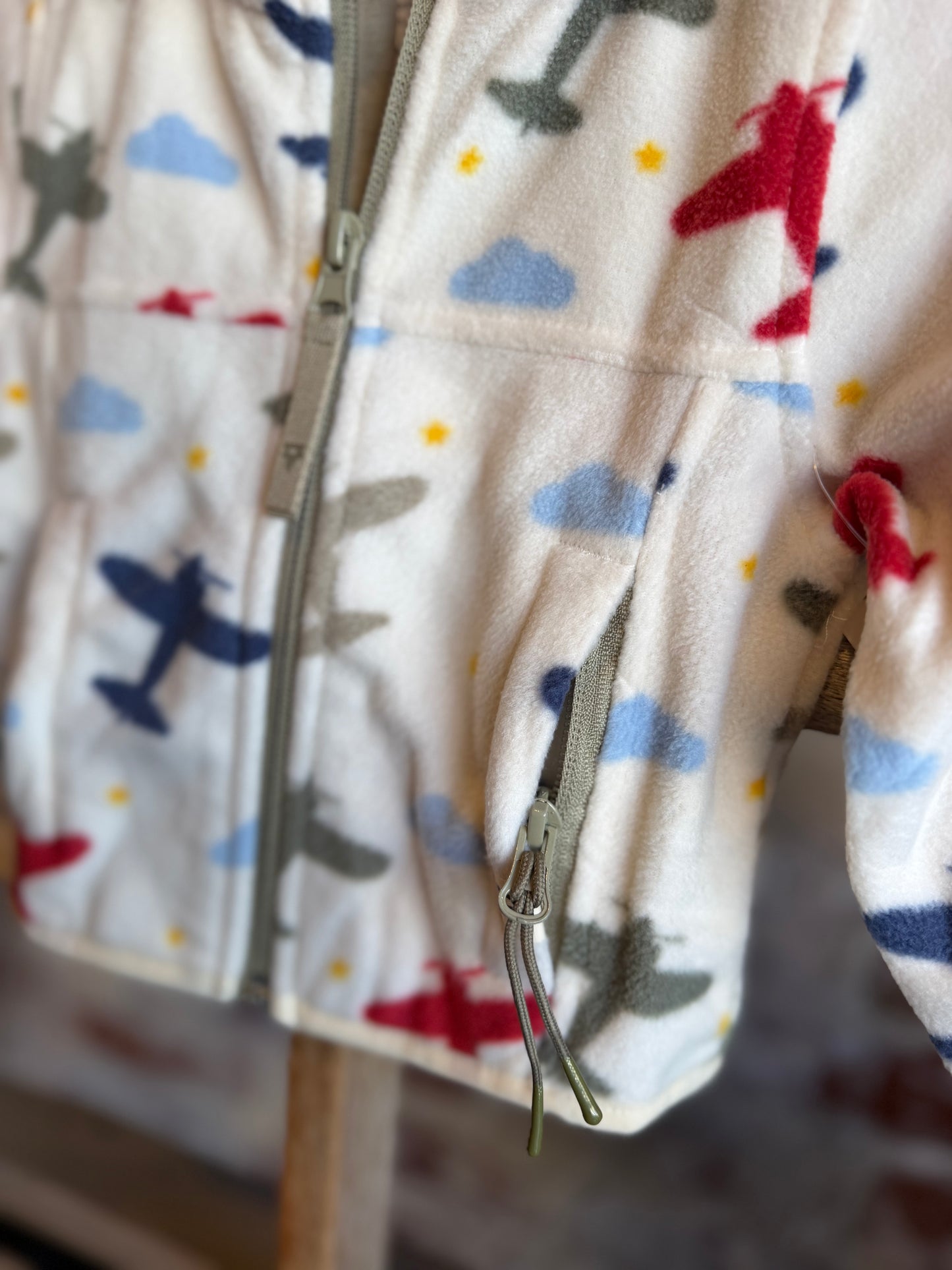 Airplane Microfleece Jacket - Baby/Toddler
